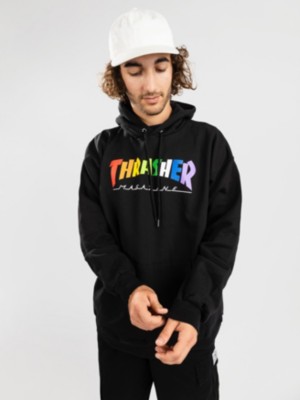 Thrasher Rainbow Mag Hoodie ID 639479 Blue Tomato